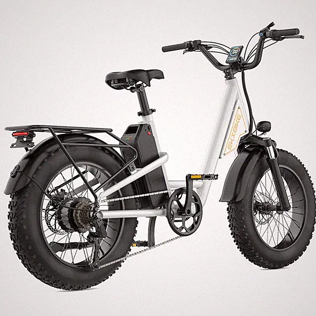 20" Fat Tire E-Bike Peak 1500W 48V 30MPH Electric Mountain Bike for Adventures