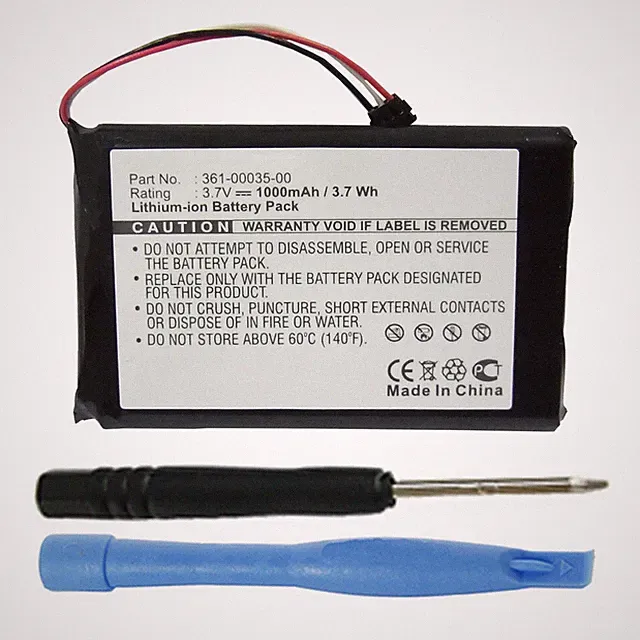 361-00035-00 Battery for Garmin Edge 800, 810, Touring Plus GPS Cycling Computer