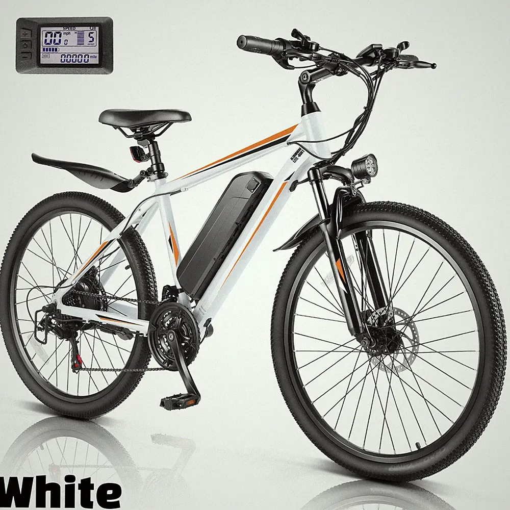 500W Electric Mountain Bike 26" E-Bike, Cruiser Bicycle w/48V Removable Battery!