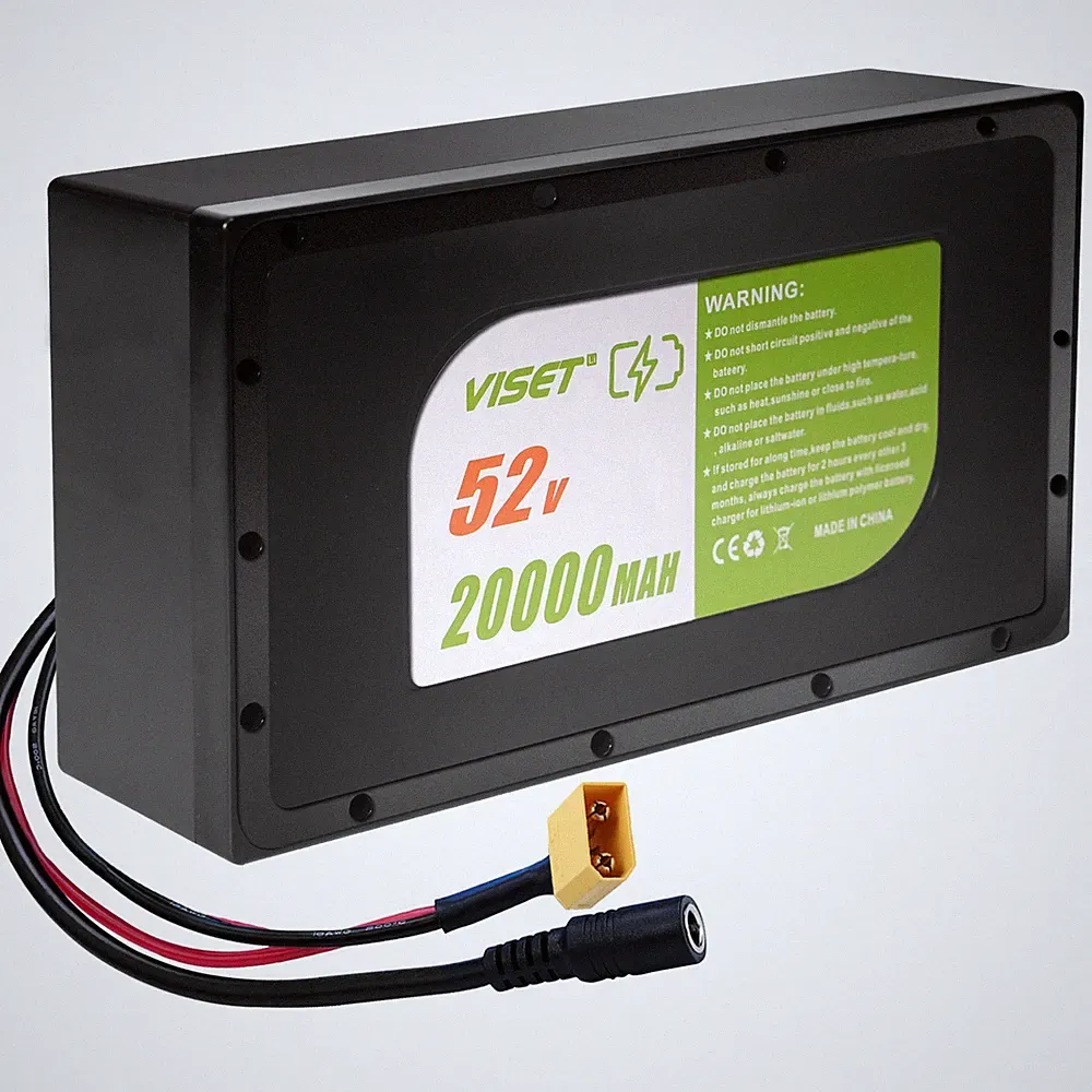 52V 20Ah Lithium ebike Battery for 200W-1500W ebike Bicycle Electric Scooter 30A
