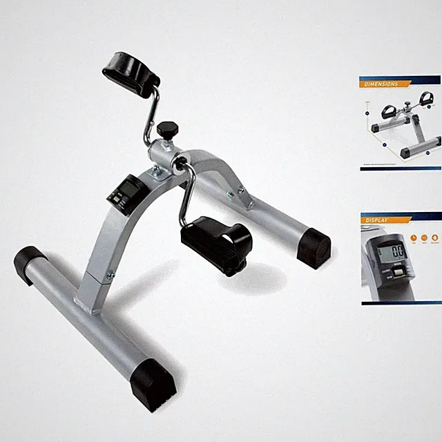 Durable Battery-Powered Mini Cycle with Adjustable Resistance for Home Workouts