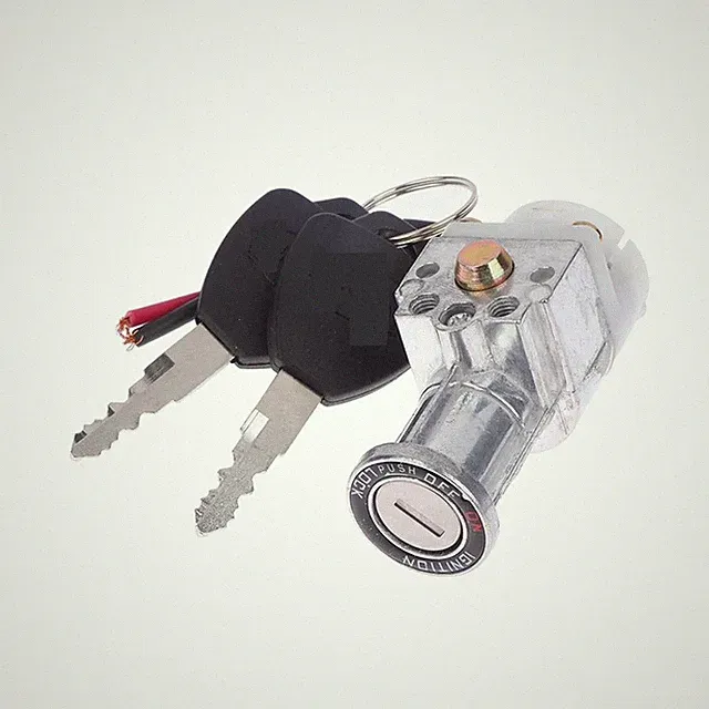 Electric Bicycle Ignition Key Switch Heavy Load E-Bike On/Off Bigger Head