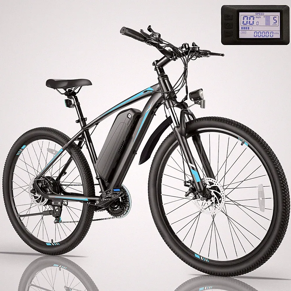 Electric Bike 27.5'' Mountain Bicycle 500W Commuter E-bike w/ 48V 10.4Ah Battery