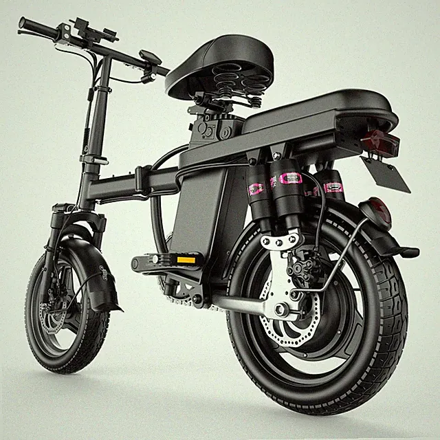 Electric Bike 30MPH 48V Removable Battery Folding Electric Bike for Adults Ebike