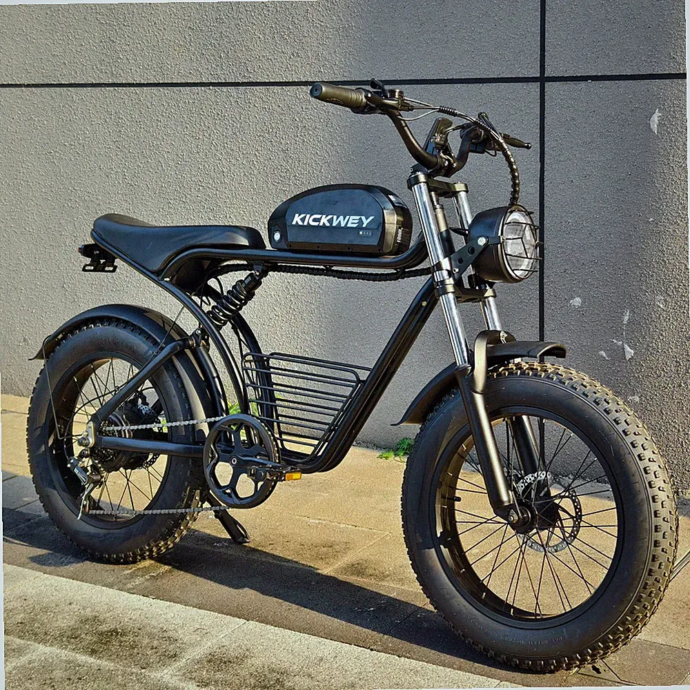 Kickwey 1500W 32MPH Electric Bike Bicycles For Adults Off-Road Mountain eBike UL