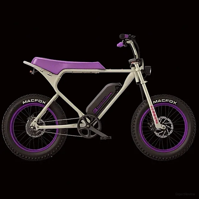 Macfox X1S x Bs.zay Special Edition Single Battery E-Bike X1 500W Motor - PURPLE