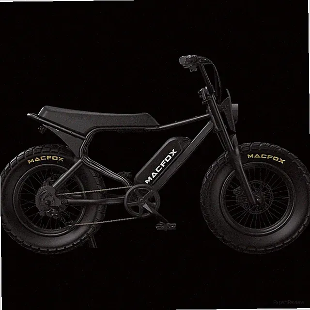 Macfox X7 Electric Single Battery E-Bike 20" Fat Tire 500w Backlit LCD Screen