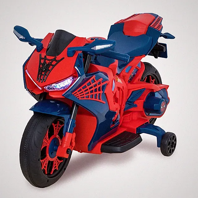 Spiderman Motorcycle for Kids 6V Battery powered Ages 3+