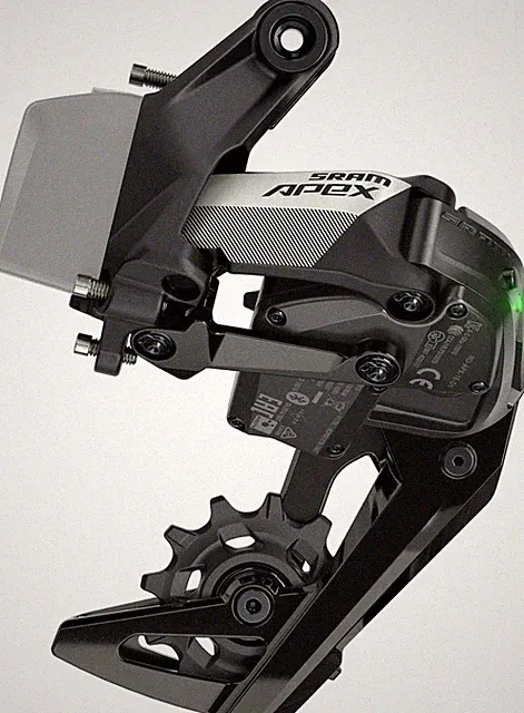 SRAM Apex XPLR AXS Rear Derailleur - 12-Speed, 44t Max, (Battery Not Included)