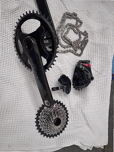 SRAM Rival AXS 12‑Speed Groupset with MTB Shifter