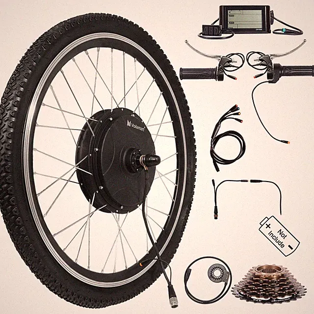 Voilamart 26" 1500W Ebike Rear Motor Wheel Conversion Kit Controller-Integrated